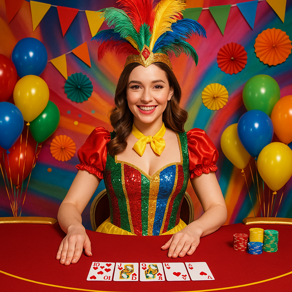 Fichas de poker e cartas